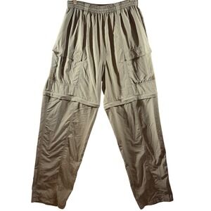 320 | Columbia PFG Mens Large Convertible Pants Zip Off Fishing Hiking Pants Tan